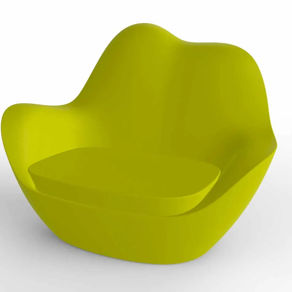 Polyethyleen fauteuil voor buiten Sabinas by Vondom, modern design Viadurini