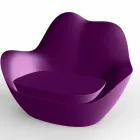 Polyethyleen fauteuil voor buiten Sabinas by Vondom, modern design Viadurini