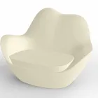 Polyethyleen fauteuil voor buiten Sabinas by Vondom, modern design Viadurini