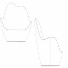 Polyethyleen fauteuil voor buiten Sabinas by Vondom, modern design Viadurini