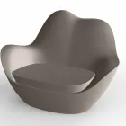Polyethyleen fauteuil voor buiten Sabinas by Vondom, modern design Viadurini