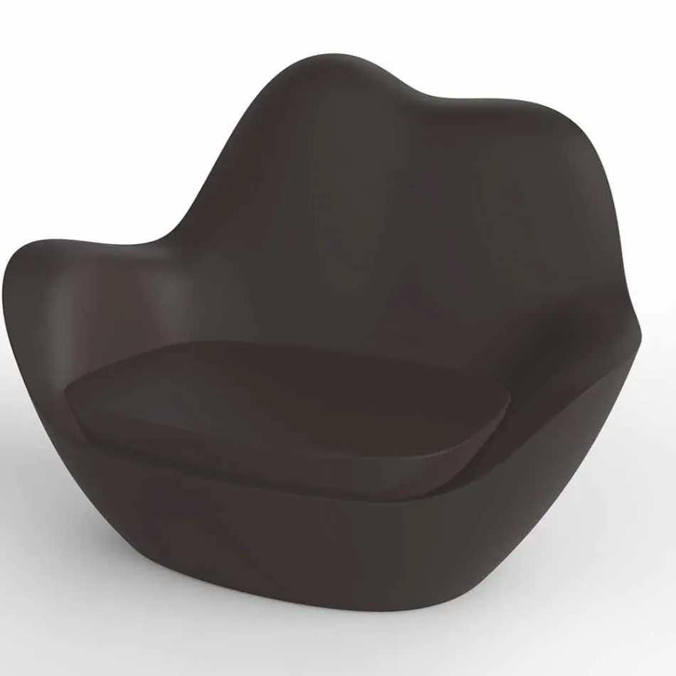Polyethyleen fauteuil voor buiten Sabinas by Vondom, modern design Viadurini