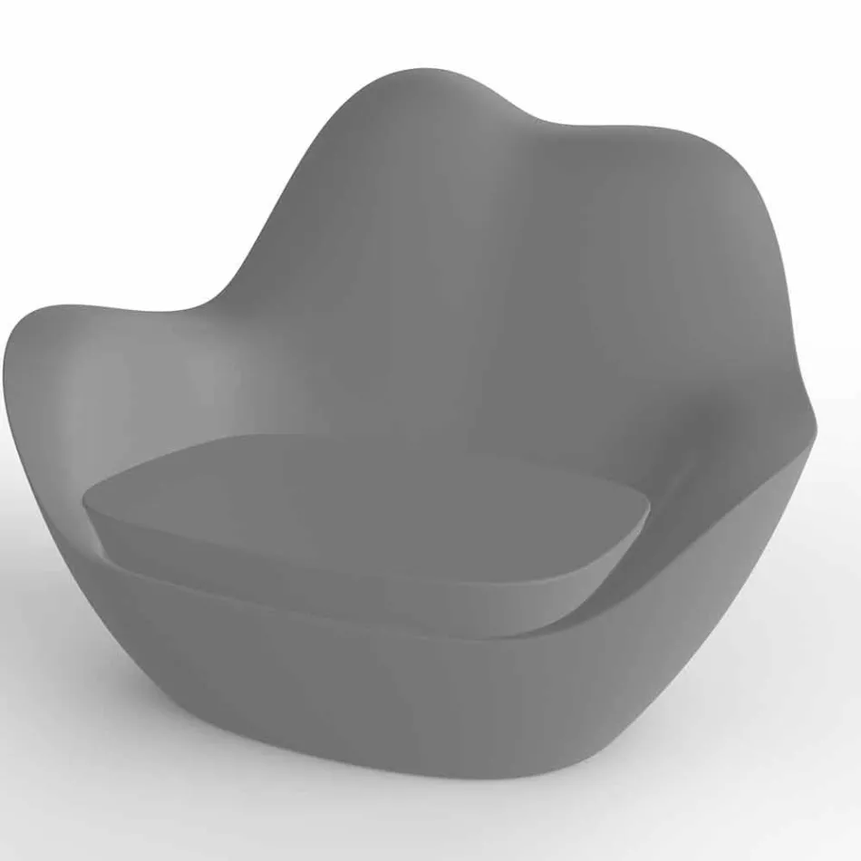 Polyethyleen fauteuil voor buiten Sabinas by Vondom, modern design Viadurini