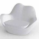 Polyethyleen fauteuil voor buiten Sabinas by Vondom, modern design Viadurini
