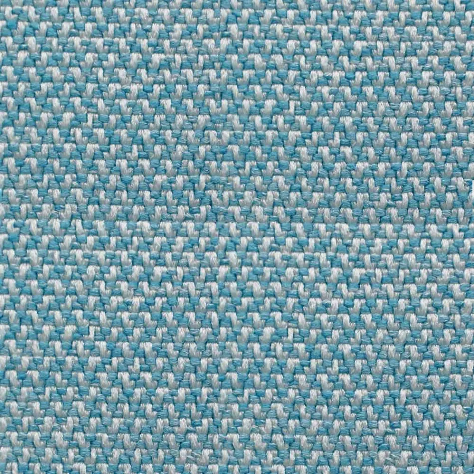 Stoffen fauteuil met luxe metalen draaivoet Made in Italy - Bergen Viadurini