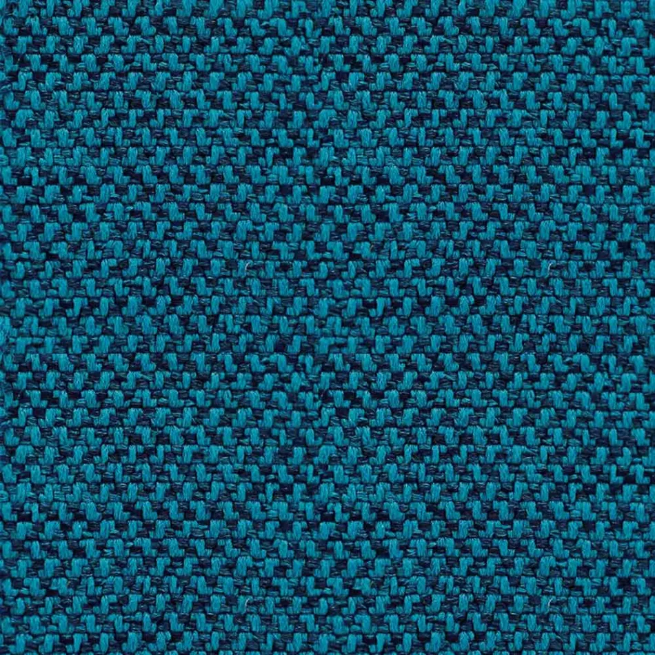 Stoffen fauteuil met luxe metalen draaivoet Made in Italy - Bergen Viadurini