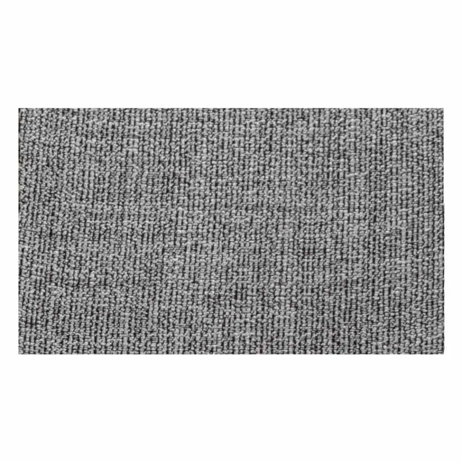 Stoffen fauteuil met draaivoet van edelmetaal Made in Italy - papaja Viadurini