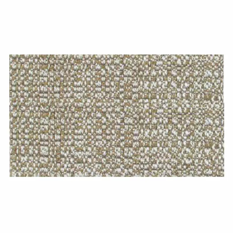 Stoffen fauteuil met draaivoet van edelmetaal Made in Italy - papaja Viadurini