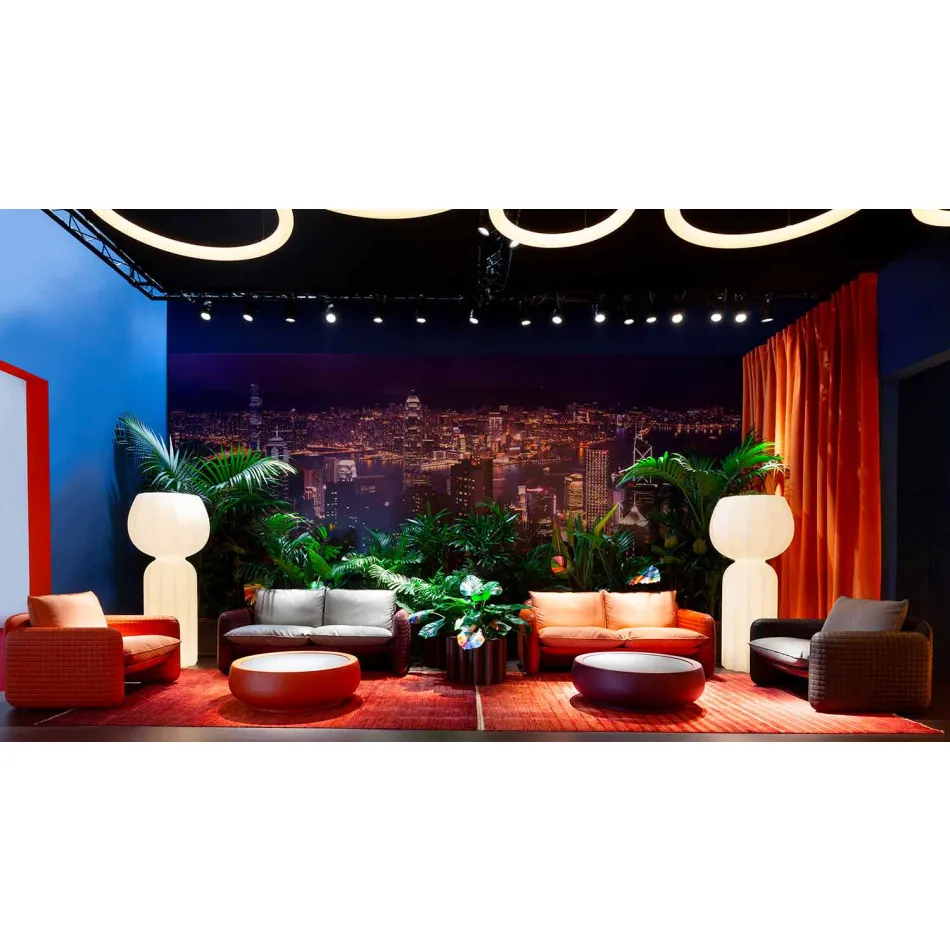 Lounge stoel met waterdichte kussens, voor buiten - Mara Slide Viadurini