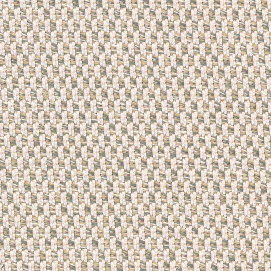 Beklede lounge fauteuil voor buiten, in synthetische vezels - Maat van Varaschin Viadurini