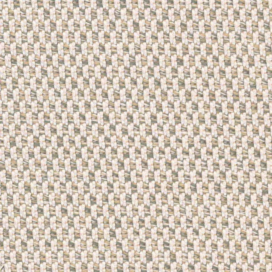 Beklede lounge fauteuil voor buiten, in synthetische vezels - Maat van Varaschin Viadurini