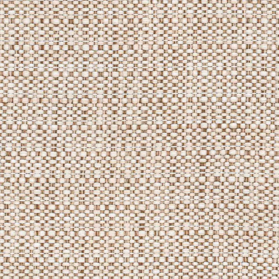 Beklede lounge fauteuil voor buiten, in synthetische vezels - Maat van Varaschin Viadurini