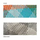 Beklede lounge fauteuil voor buiten, in synthetische vezels - Maat van Varaschin Viadurini