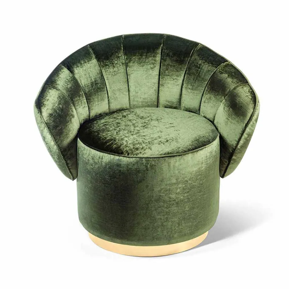 modern design fauteuil bekleed met stof Belle Viadurini