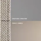 Buitenfauteuil van gegalvaniseerd staal en touw met kussens Made in Italy - Helga Viadurini