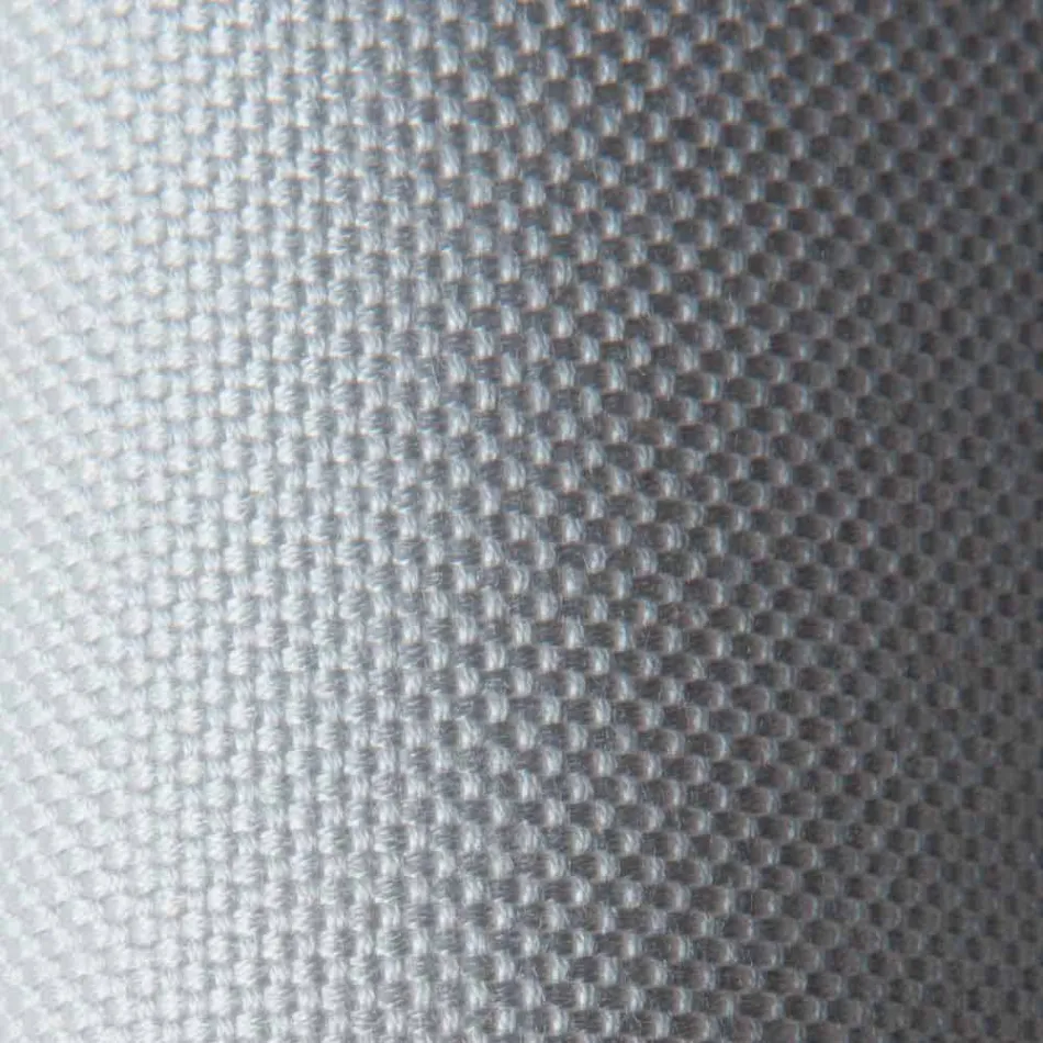 Buitenfauteuil met armleuningen van stof en metaal Made in Italy - Cola Viadurini