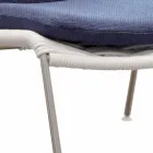 Moderne design tuinstoel van touw gemaakt in Italië - Madagaskar 3 Viadurini