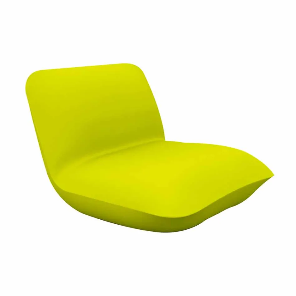 Polyethyleen tuinzetel Kussen van Vondom, modern design Viadurini
