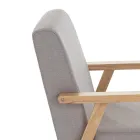 Fauteuil gemaakt van massief grenenhout - Xenon Viadurini