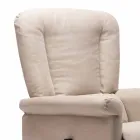 Lift Relax verstelbare fauteuil met 2 motoren en wielen Made in Italy - Isabelle Viadurini