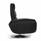 Relax fauteuil 2 motoren draaibaar leer / stof / modern leer Bluma Viadurini