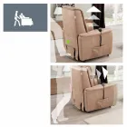 Ontspannen fauteuil met 1 motor Via Verona Viadurini