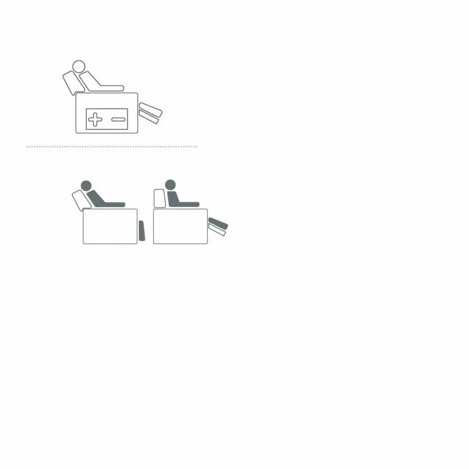 Gemotoriseerde draaibare relaxfauteuil met 2 motoren gemaakt in Bao-ontwerp in Italië Viadurini