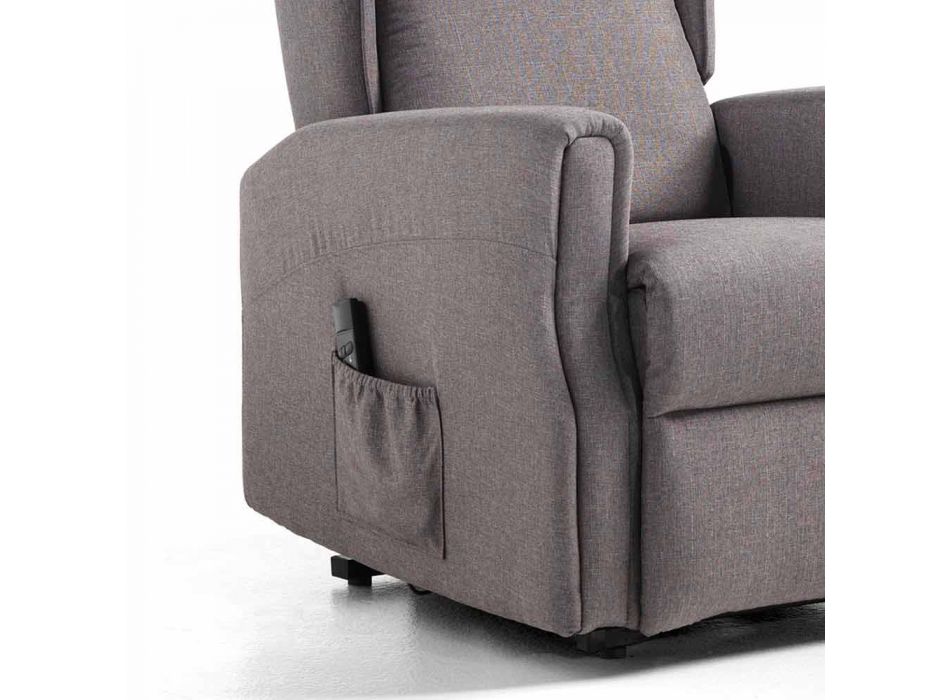 Relax Lift verstelbare elektrische stoel met 2 kwaliteitsmotoren - Nathalie Viadurini
