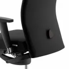Draaibare ergonomische design bureaufauteuil met armleuningen en hoofdsteun - Romolo Viadurini