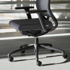 Ecologische draaibare ergonomische design bureaufauteuil met hoofdsteun - Meliva Viadurini