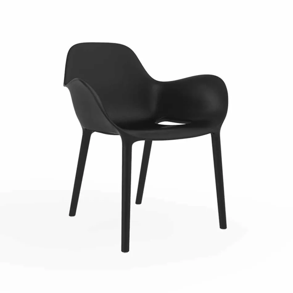Buitenfauteuil Sabinas Vondom, polypropyleen en glasvezel Viadurini