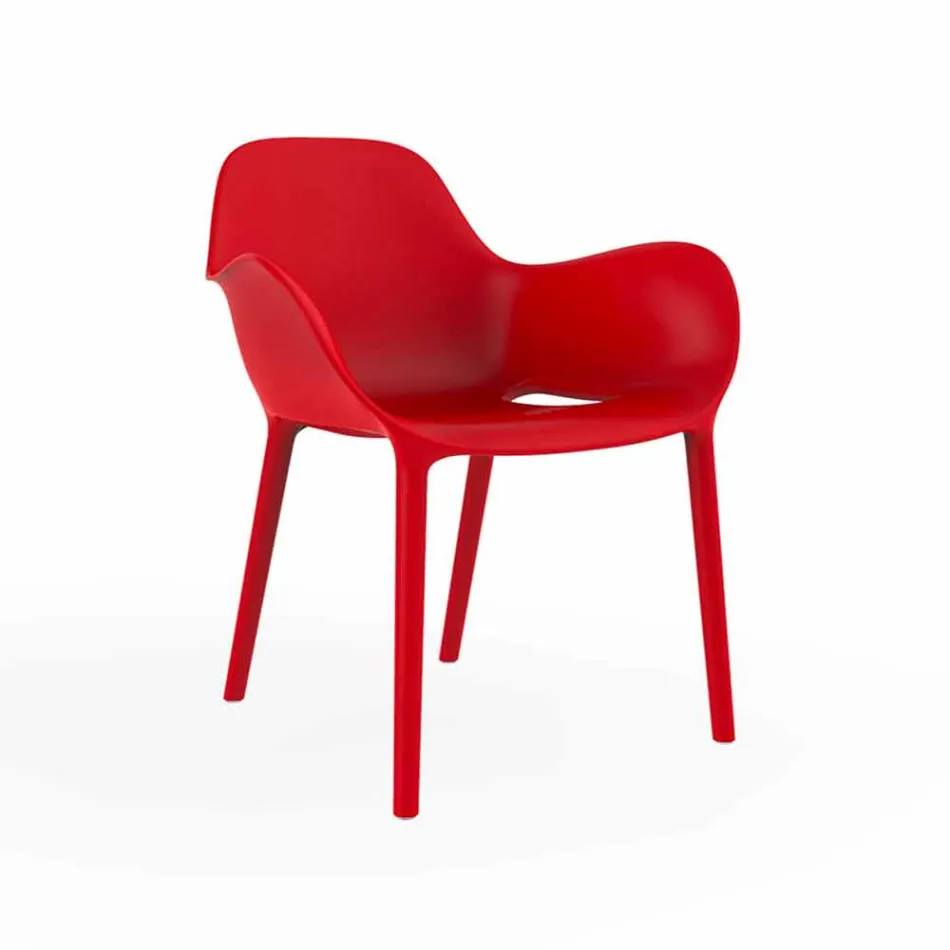 Buitenfauteuil Sabinas Vondom, polypropyleen en glasvezel Viadurini