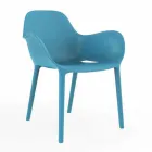 Buitenfauteuil Sabinas Vondom, polypropyleen en glasvezel Viadurini