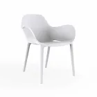 Buitenfauteuil Sabinas Vondom, polypropyleen en glasvezel Viadurini