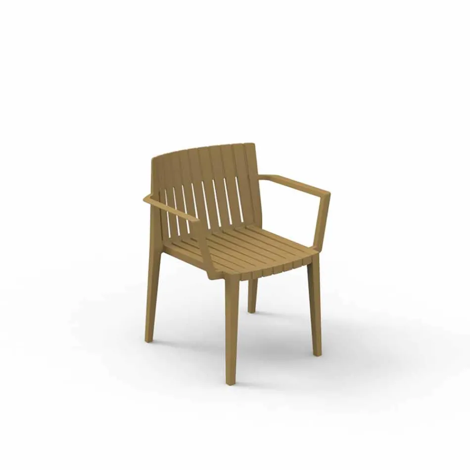 Moderne tuinzetel Spritz van Vondom, in polypropyleen Viadurini