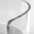 Elegante fauteuil van transparant plexiglas, gemaakt in Italië - Rachele Viadurini
