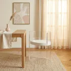 Elegante fauteuil van transparant plexiglas, gemaakt in Italië - Rachele Viadurini