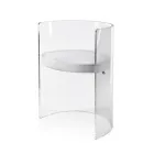 Elegante fauteuil van transparant plexiglas, gemaakt in Italië - Rachele Viadurini