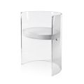 Elegante fauteuil van transparant plexiglas, gemaakt in Italië - Rachele