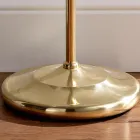 Vintage 3-armige staande messing handdoekhouder voor de badkamer – Brest Viadurini