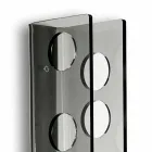 Porta flessen Muur gerookte baby L6xH60xP11cm klein, modern design Viadurini