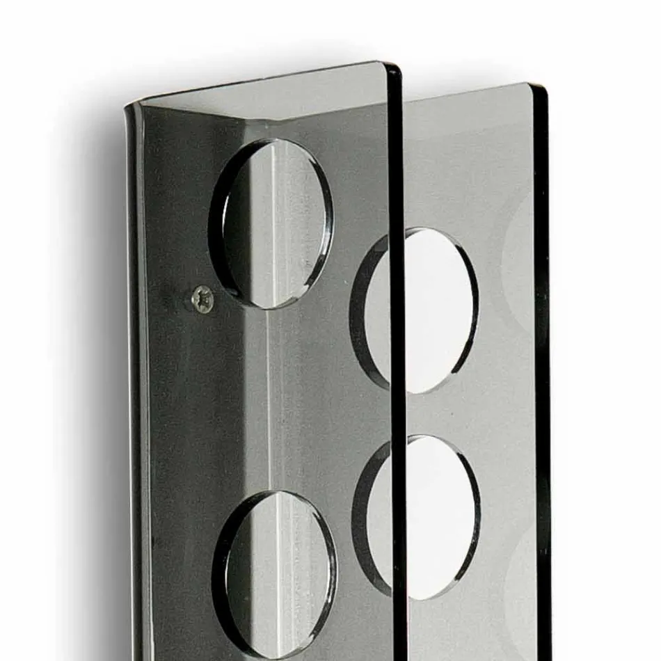 Porta flessen Muur gerookte baby L6xH60xP11cm klein, modern design Viadurini
