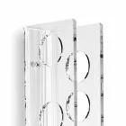 Porta flessen transparante wand van de baby kleine L6xH60xP11cm Viadurini