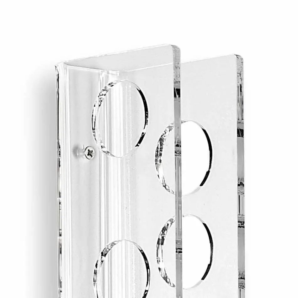 Porta flessen transparante wand van de baby kleine L6xH60xP11cm Viadurini