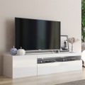 Italiaans design woonkamer houten tv-meubel met open compartiment - Suzana