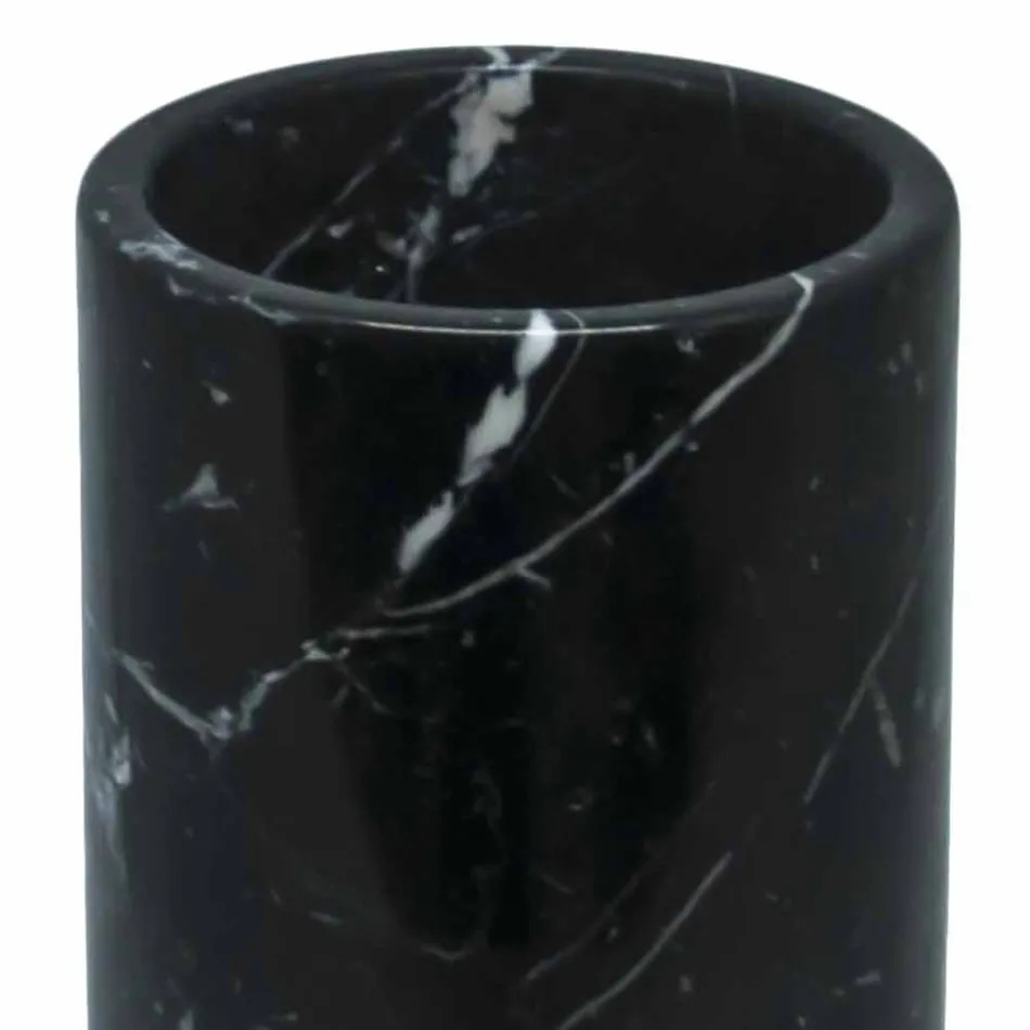 Keuken gereedschaphouder in wit grijs of zwart marmer gemaakt in Italië - Tulvio Viadurini