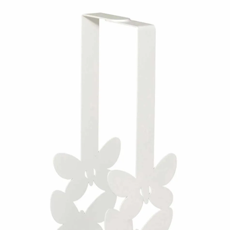 Dubbele bekerhouder in wit, beige of ivoorijzer Gemaakt in Italië - Leiden Viadurini