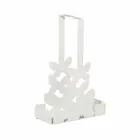 Dubbele bekerhouder in wit, beige of ivoorijzer Gemaakt in Italië - Leiden Viadurini