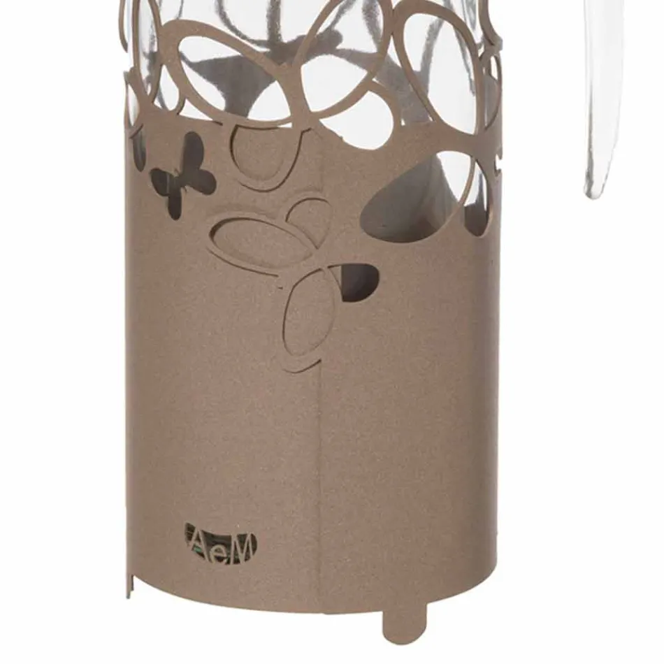 Moderne flessenhouder in wit, beige of ivoorijzer Gemaakt in Italië - Leiden Viadurini