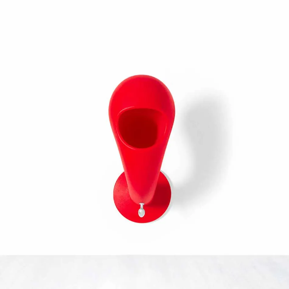 Helmhouder of gekleurde wandhanger, 6 stuks - Crazy Head van Myyour Viadurini